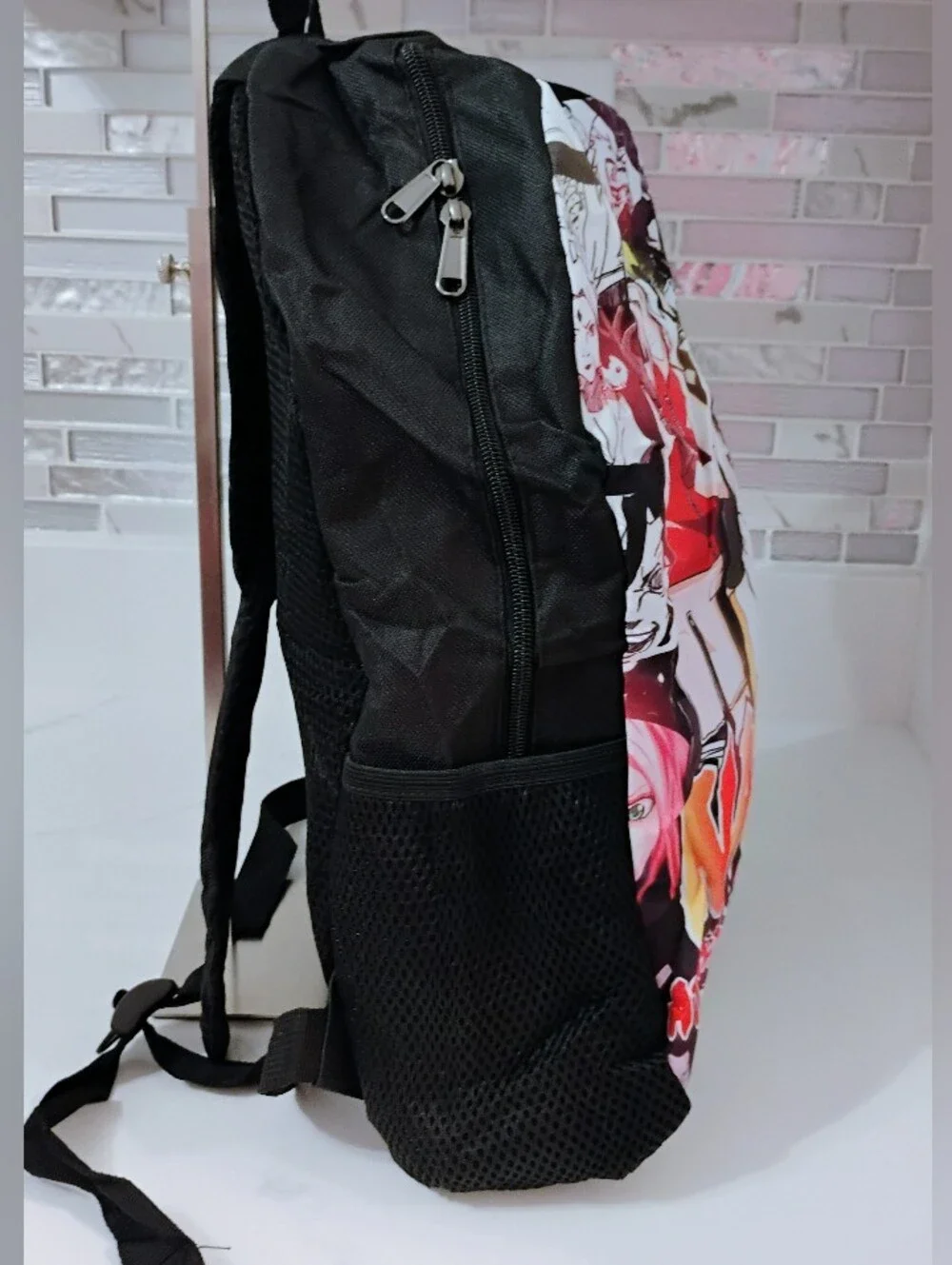 NEW 3FER Naruto Shippuden Backpack Set w/ Lunchbox, Pencil Case & A BONUS